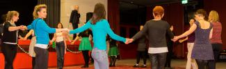 Tanzveranstaltung im Kulturhof